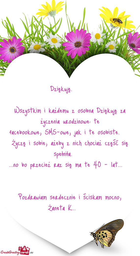 Dziękuję. 😊💐