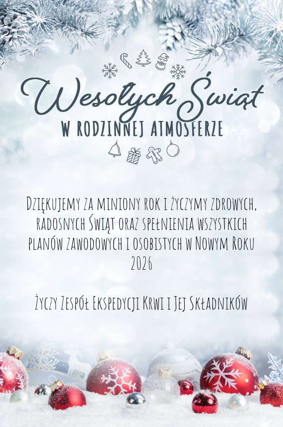 Dziękujemy za miniony rok i życzymy zdrowych, radosnych Świąt oraz spełnienia wszystkich planó