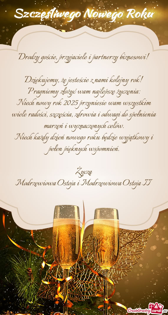 Dziękujemy, że jesteście z nami kolejny rok