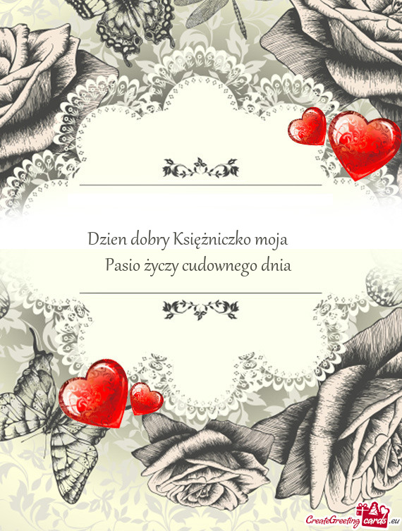 Dzien dobry Księżniczko moja 💕💞💘