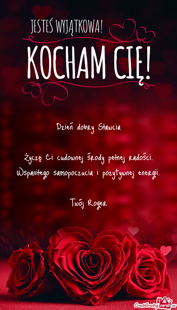 Dzień dobry Sławcia