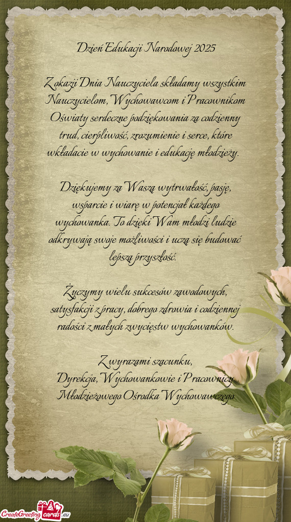 📚 Dzień Edukacji Narodowej 2025 🎓