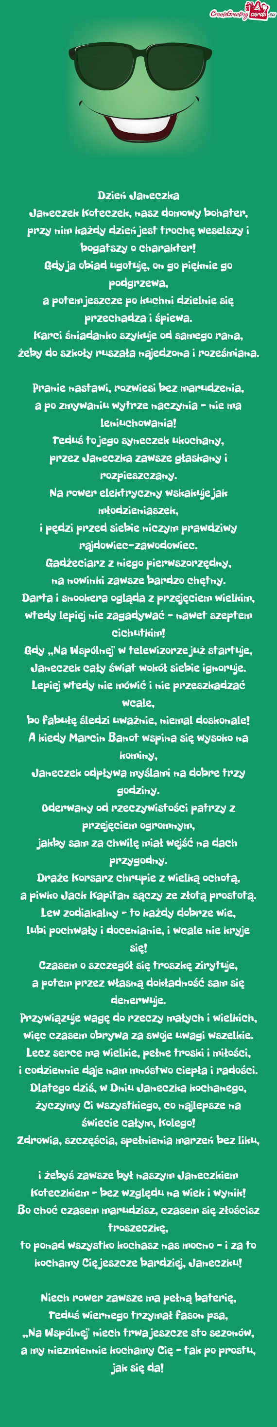 Dzień Janeczka