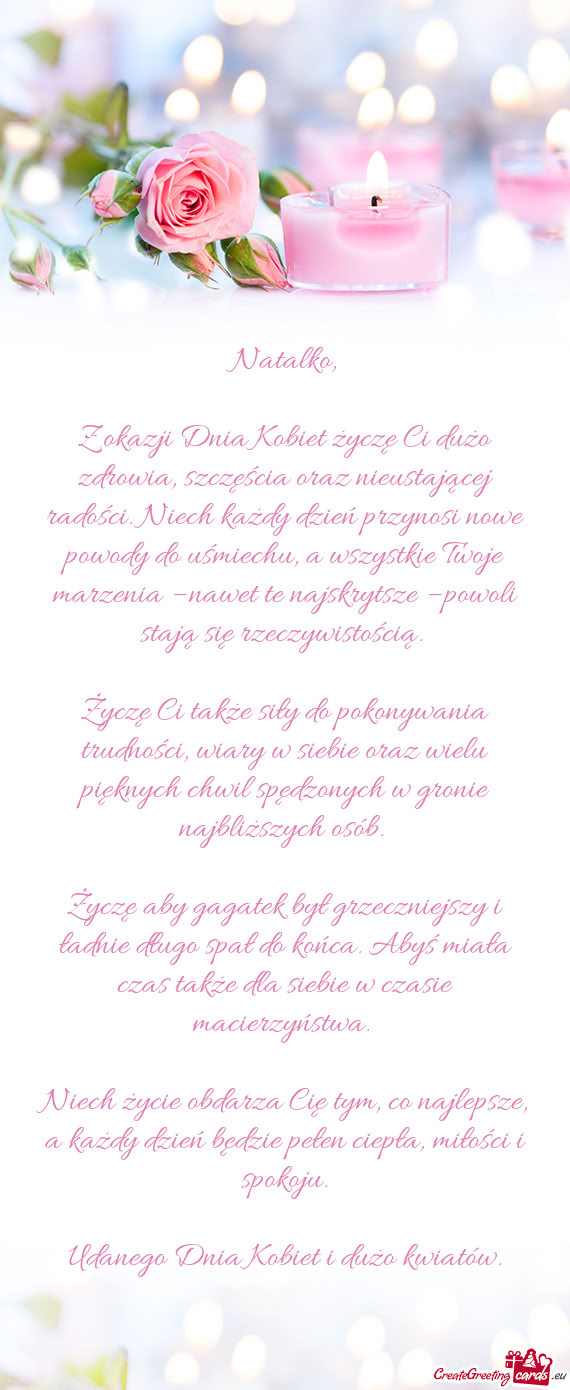 Dzień przynosi nowe powody do uśmiechu, a wszystkie Twoje marzenia – nawet te najskrytsze – p