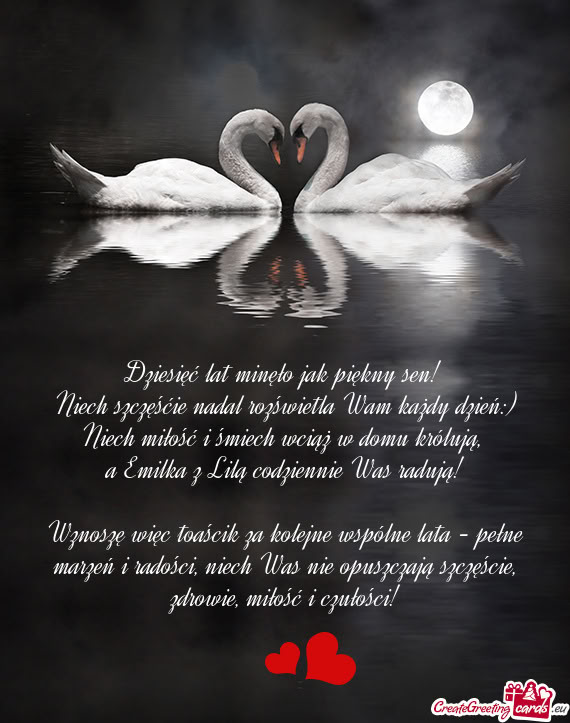 Dziesięć lat minęło jak piękny sen