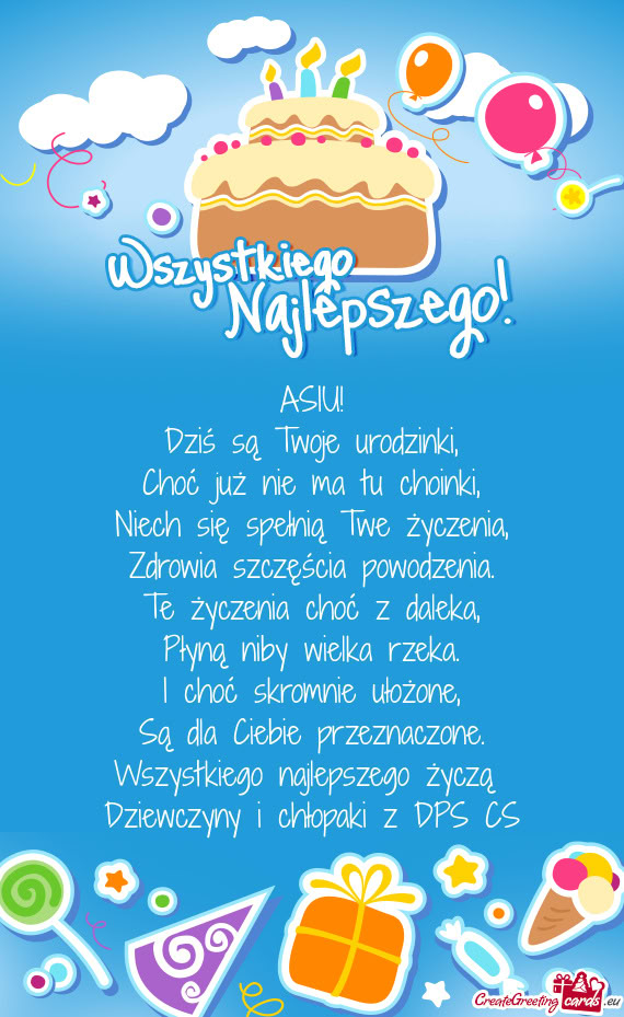 Dziewczyny i chłopaki z DPS CS