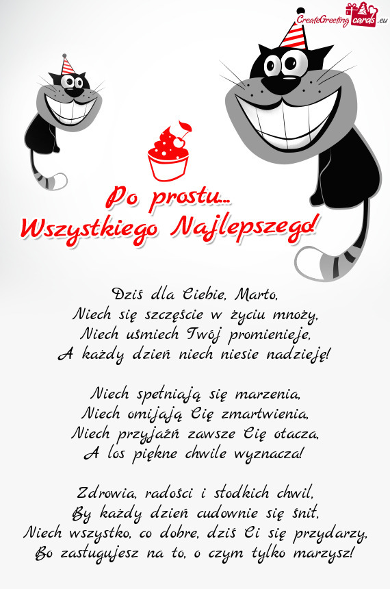 Dziś dla Ciebie, Marto