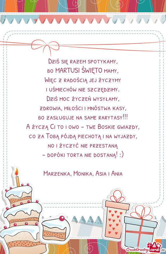 Dziś się razem spotykamy