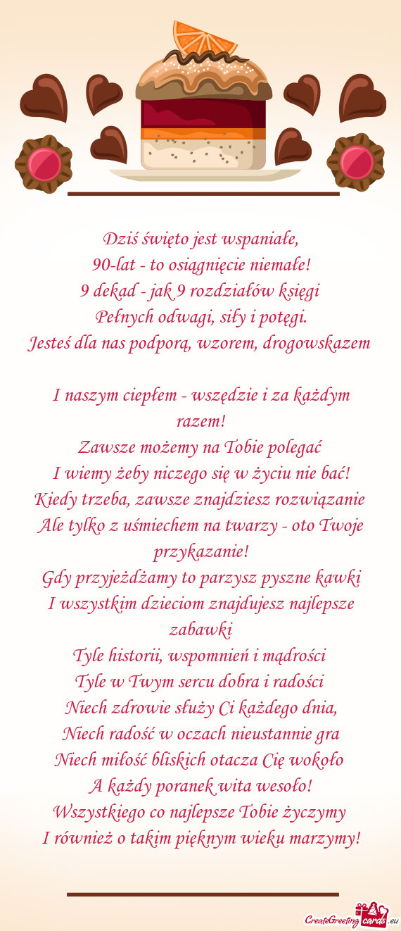 Dziś święto jest wspaniałe