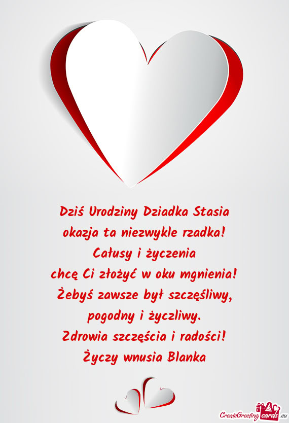 Dziś Urodziny Dziadka Stasia