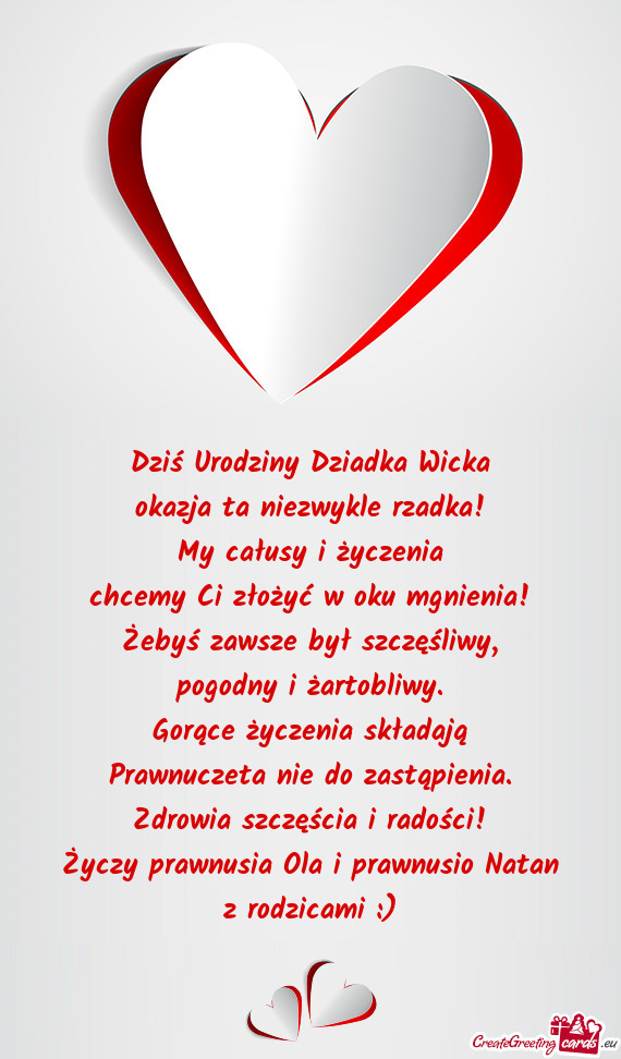 Dziś Urodziny Dziadka Wicka