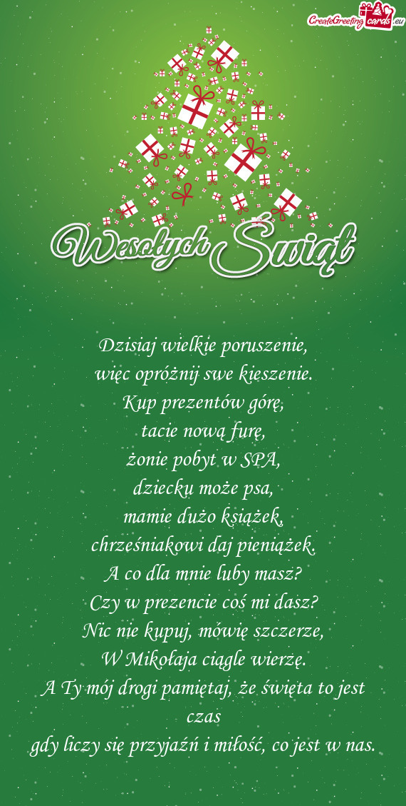 Dzisiaj wielkie poruszenie