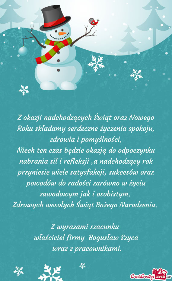 E wiele satysfakcji, sukcesów oraz powodów do radości zarówno w życiu zawodowym jak i osobistym