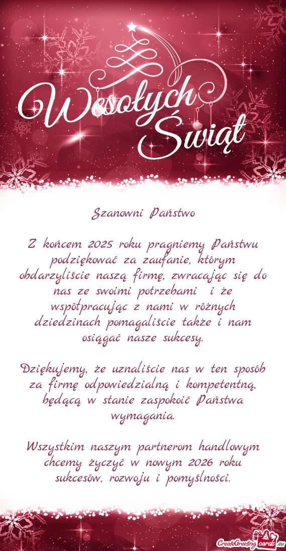 Ę, zwracając się do nas ze swoimi potrzebami i że współpracując z nami w różnych dziedzina