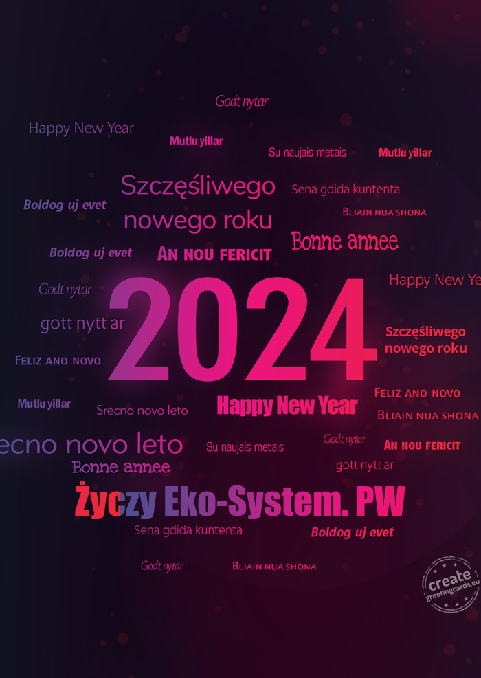 Eko-System. PW