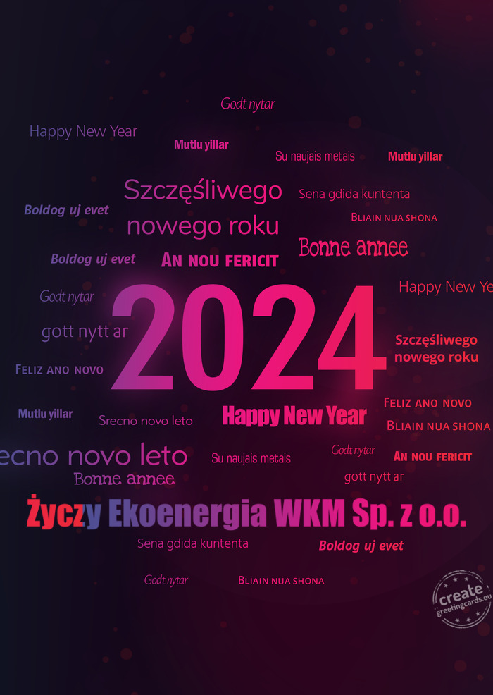 Ekoenergia WKM Sp. z o.o.