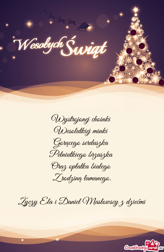 Ela i Daniel Masłowscy z dziećmi