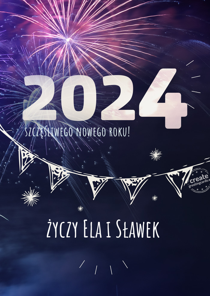 Ela i Sławek - Szczęśliwego nowego roku
