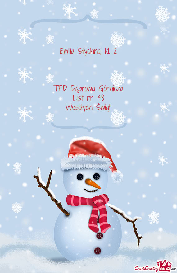 Emilia Stychno, kl. 2