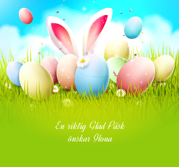 En riktig Glad Påsk  önskar Ilona