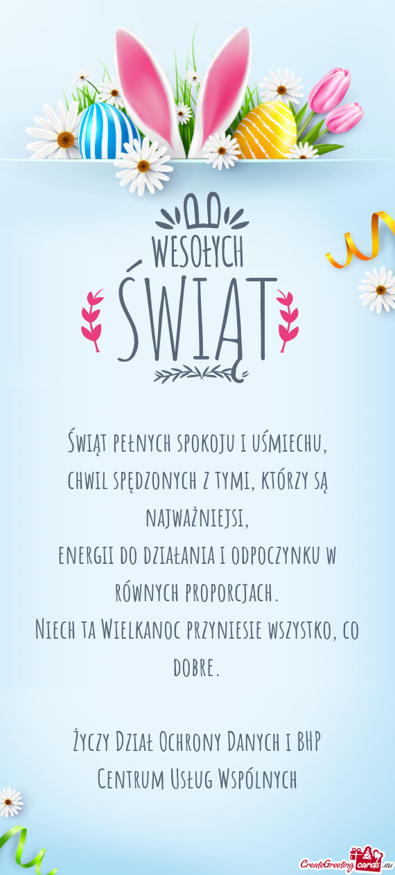 Energii do działania i odpoczynku w równych proporcjach