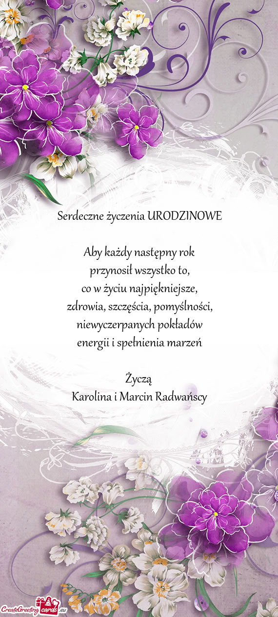 Energii i spełnienia marzeń