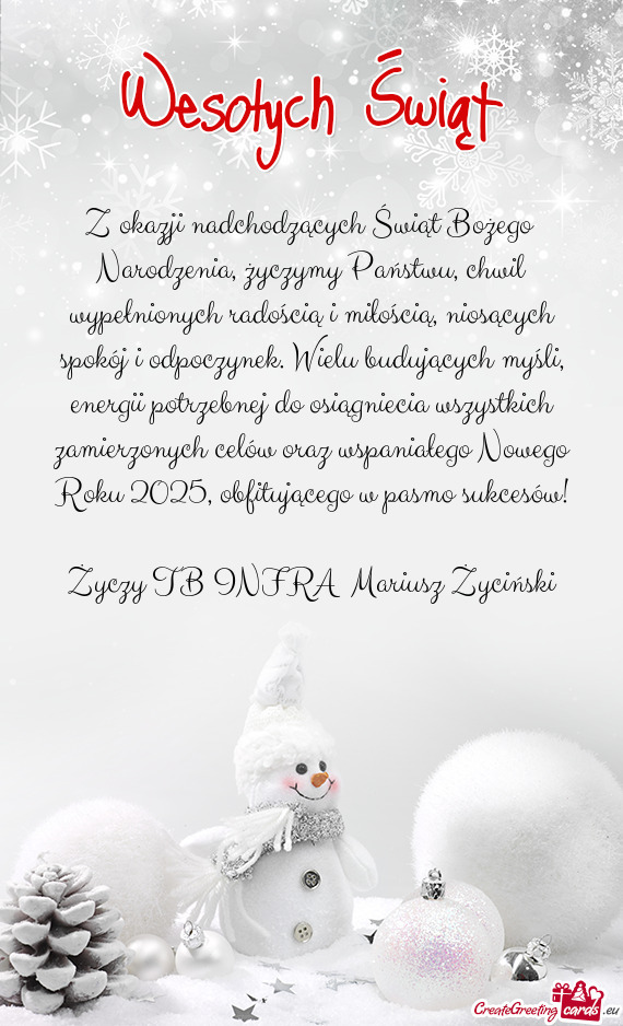 Energii potrzebnej do osiągniecia wszystkich zamierzonych celów oraz wspaniałego Nowego Roku 202