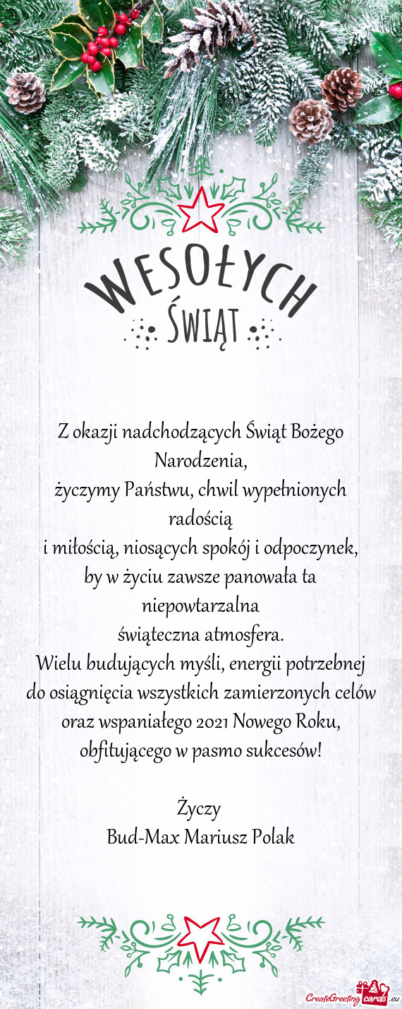 Energii potrzebnej do osiągnięcia wszystkich zamierzonych celów oraz wspaniałego 2021 Nowego