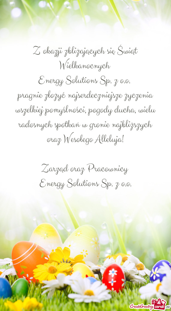 Energy Solutions Sp. z o.o