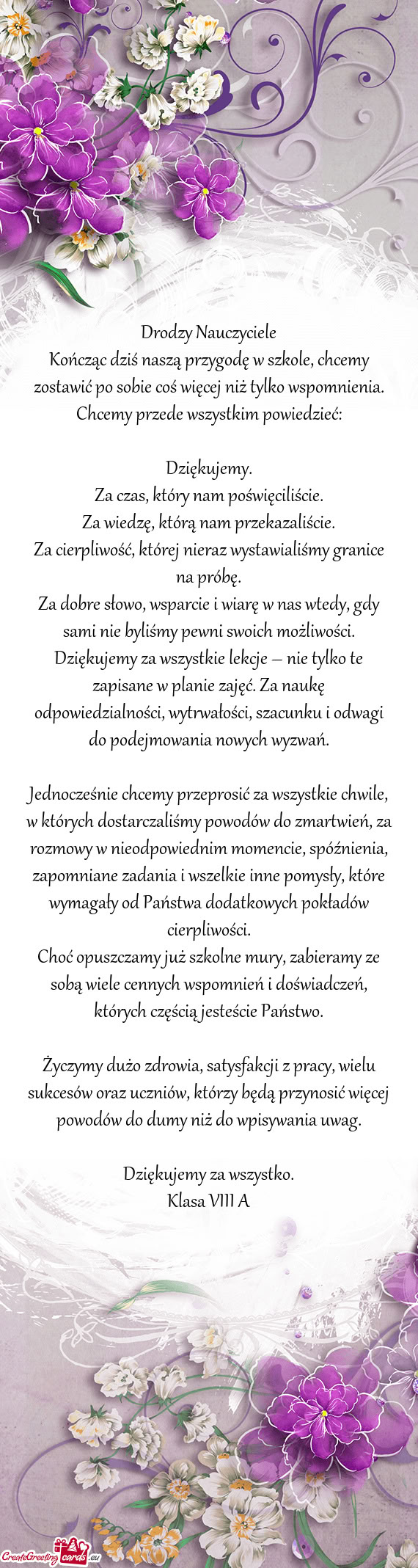 Enia. Chcemy przede wszystkim powiedzieć