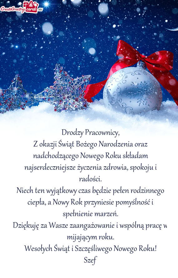 Enia zdrowia, spokoju i radości