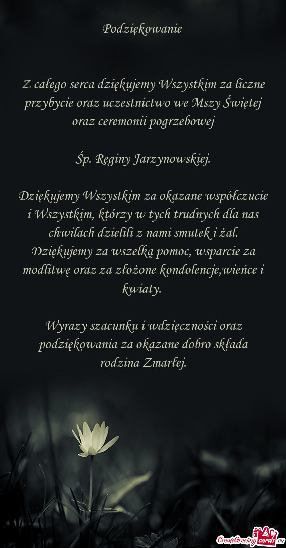 Eremonii pogrzebowej