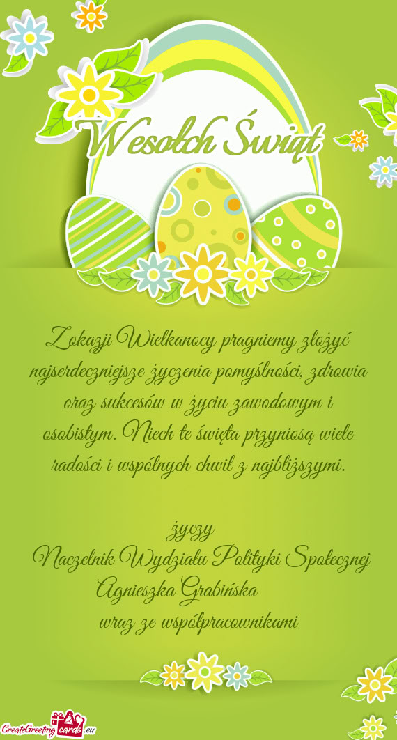 Esów w życiu zawodowym i osobistym. Niech te święta przyniosą wiele radości i wspólnych chwil