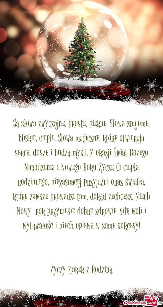 Esz. Niech Nowy rok przyniesie dobre zdrowie, siłę woli i wytrwałość i niech opiewa w same suk