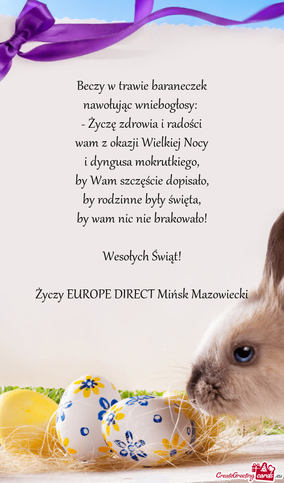 EUROPE DIRECT Mińsk Mazowiecki