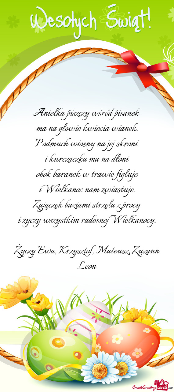 Ewa, Krzysztof, Mateusz, Zuzann Leon