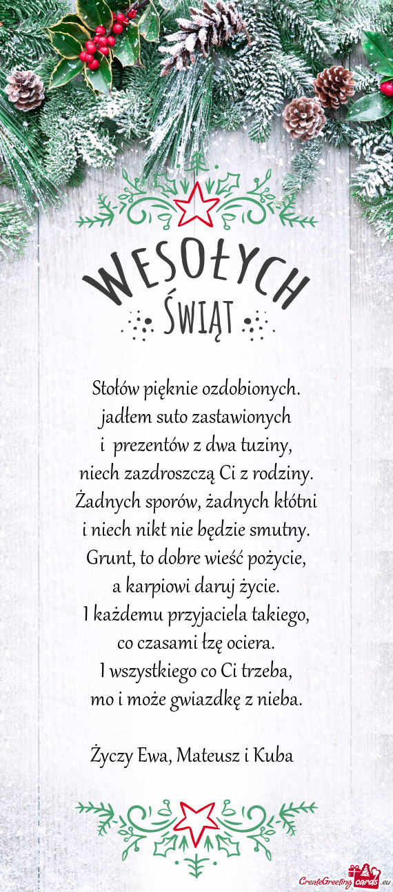 Ewa, Mateusz i Kuba🥰