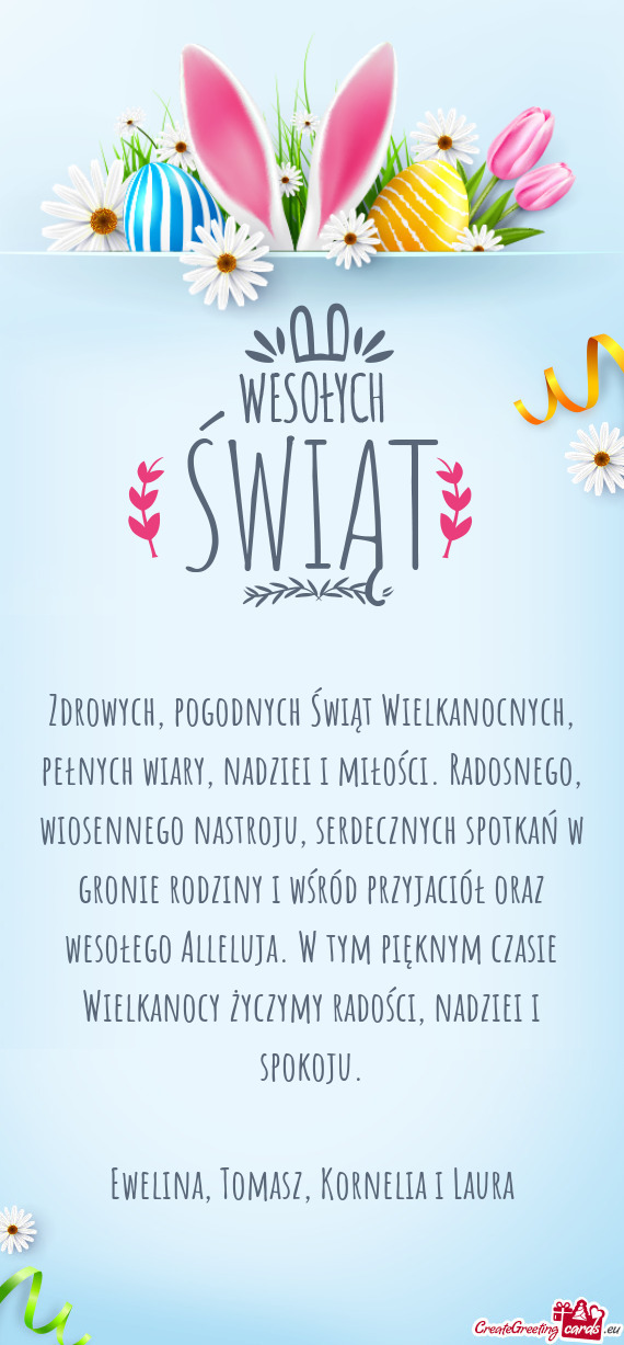 Ewelina, Tomasz, Kornelia i Laura