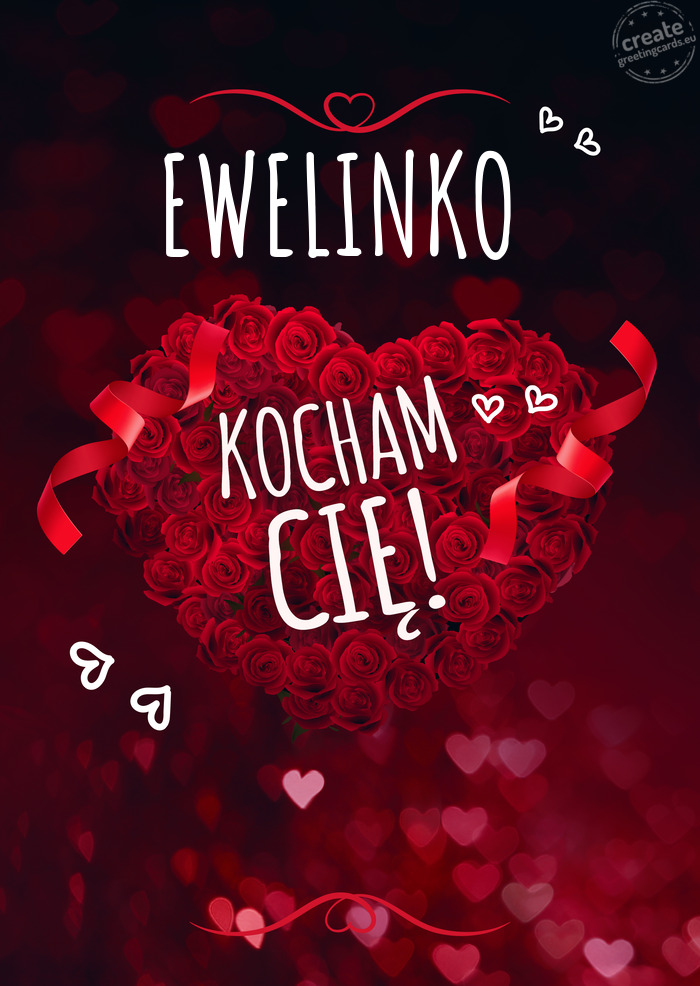 EWELINKO Kocham Cię