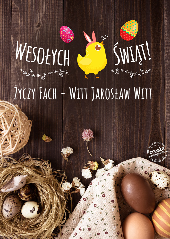 Fach - Witt Jarosław Witt