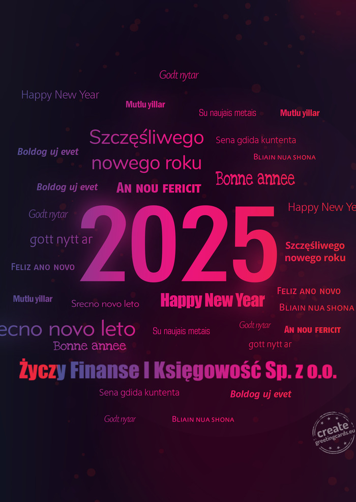 Finanse I Księgowość Sp. z o.o.