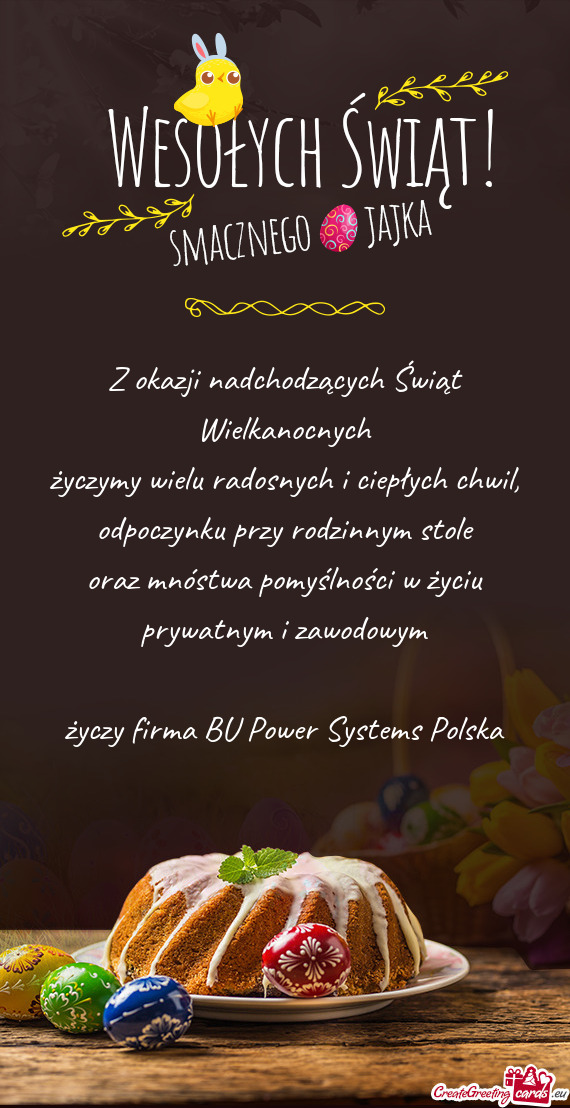 Firma BU Power Systems Polska