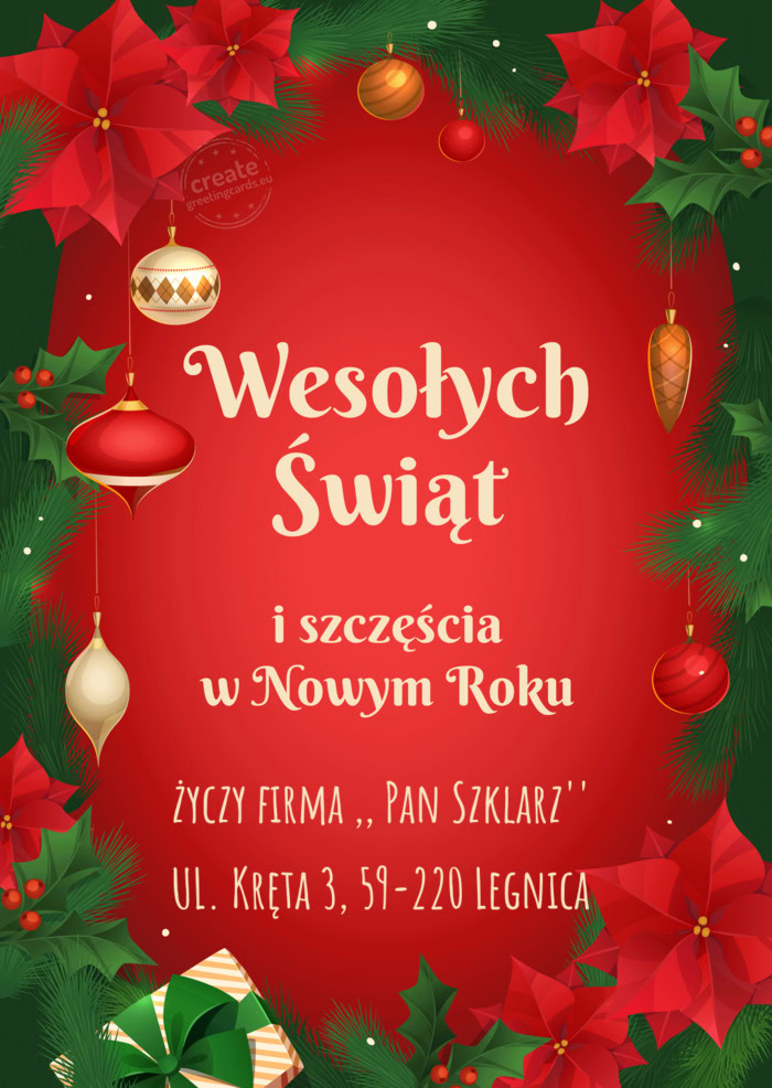 Firma ,, Pan Szklarz