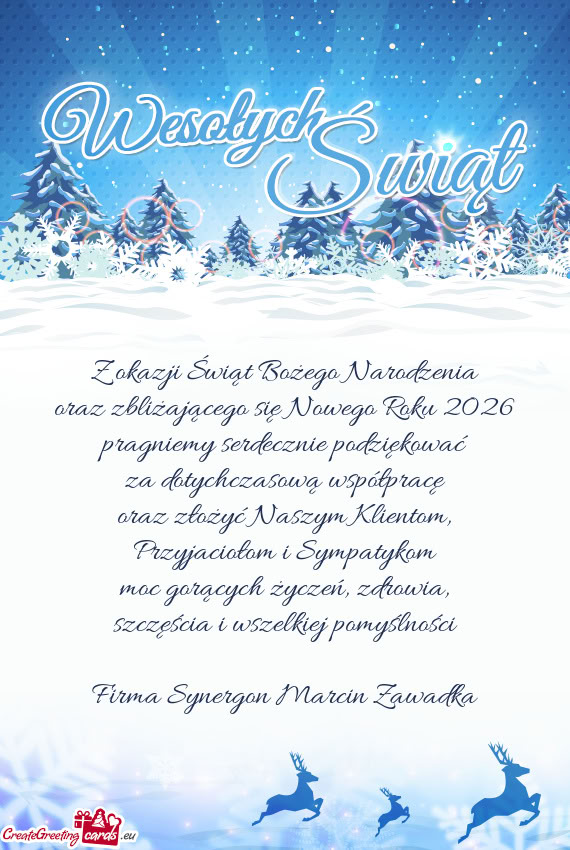 Firma Synergon Marcin Zawadka