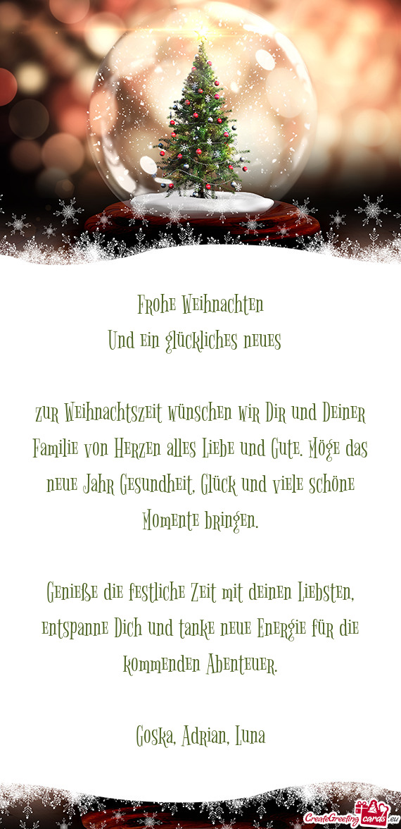 🎄 Frohe Weihnachten 🎄