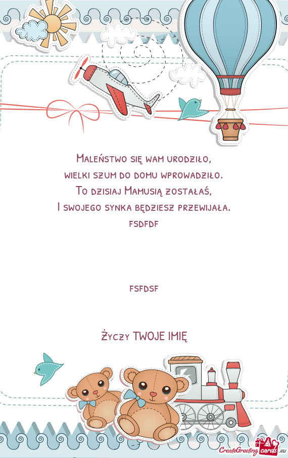 Fsdfdf  fsfdsf  TWOJE IMIĘ
