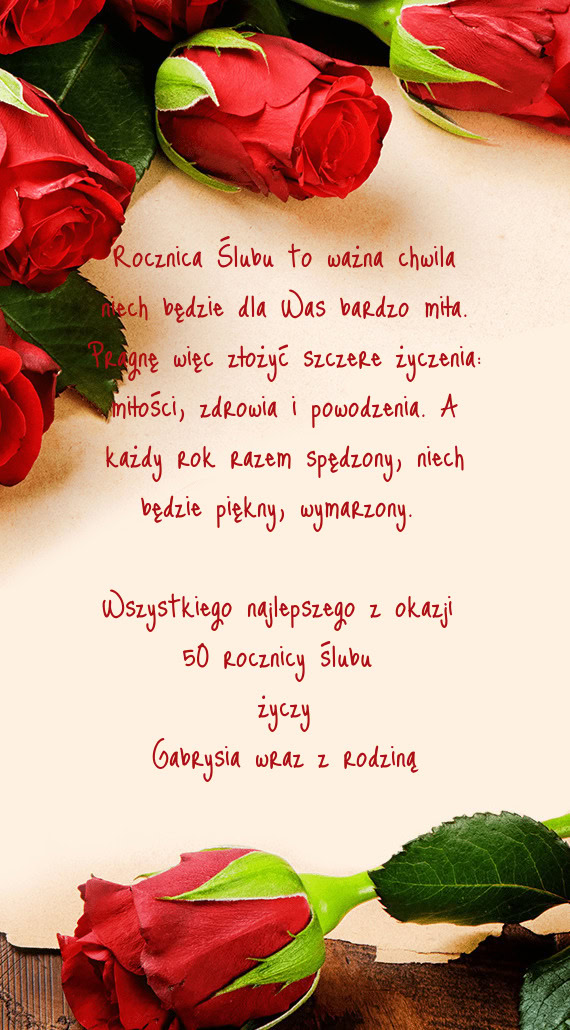 Gabrysia wraz z rodziną