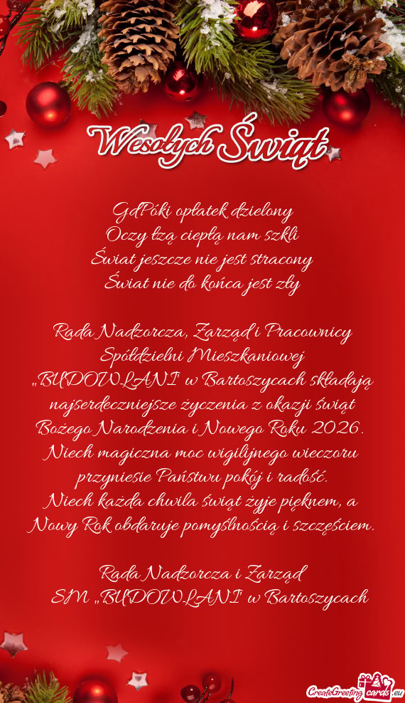 GdPóki opłatek dzielony