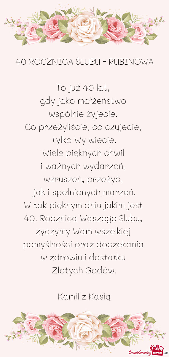 Gdy jako małżeństwo