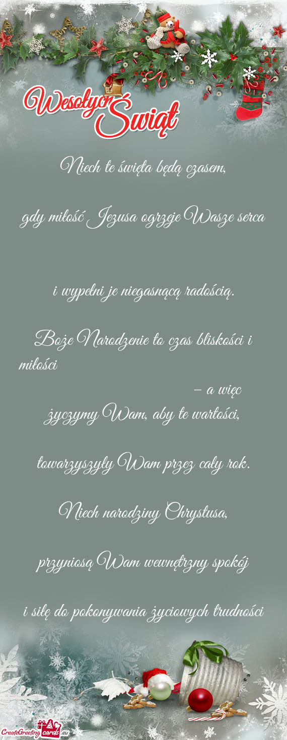 Gdy miłość Jezusa ogrzeje Wasze serca